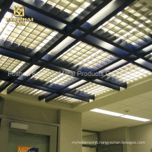 Customized Decorative Design Grid Metal Ceiling for Light (KH-MC-G9)